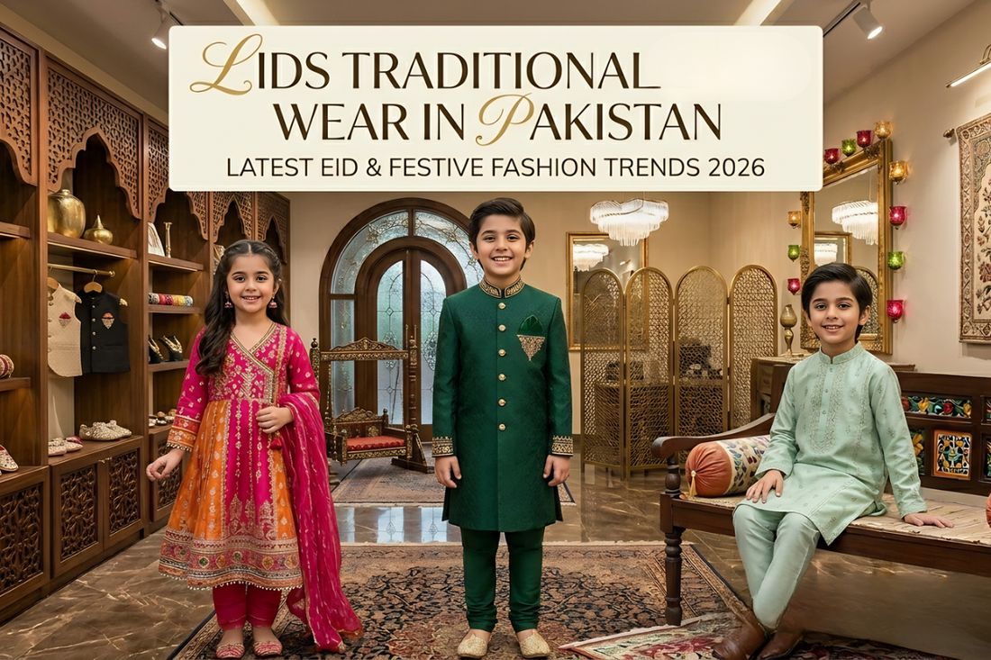 Kids Traditional Wear in Pakistan - Latest Eid & Festive Fashion Trends 2026